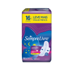 Absorvente Externo Sempre Livre Adapt Suave com Abas- 16un