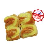 Bisnaguinha de Creme - Bandeja com 4 Unidades