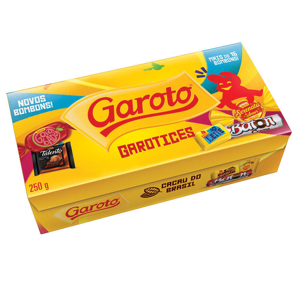 Bombom Garoto Garotices 250g Bombom Garoto Garotices 250g - Imagem 1