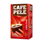 Café Pelé Torrado e Moído Extra Forte Vácuo 500g