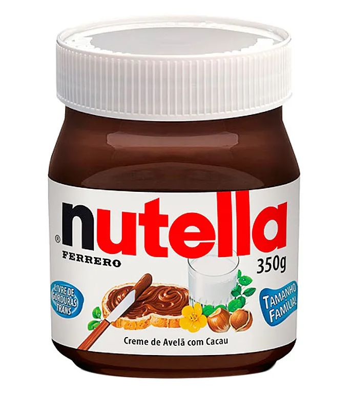 Creme de Avelã Nutella 350g Creme de Avelã Nutella 350g - Imagem 1