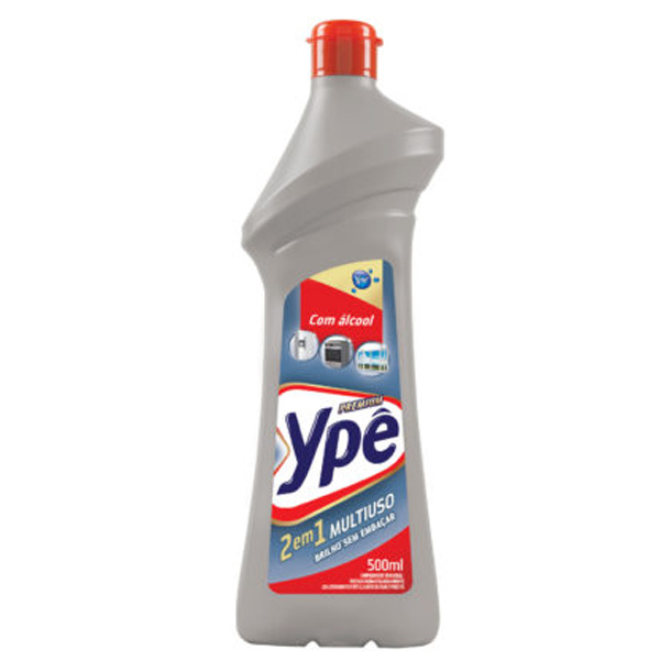 Limpador Ypê Multiuso 2 em 1 Com Álcool 500ml Limpador Ypê Multiuso 2 em 1 Com Álcool 500ml - Imagem 1