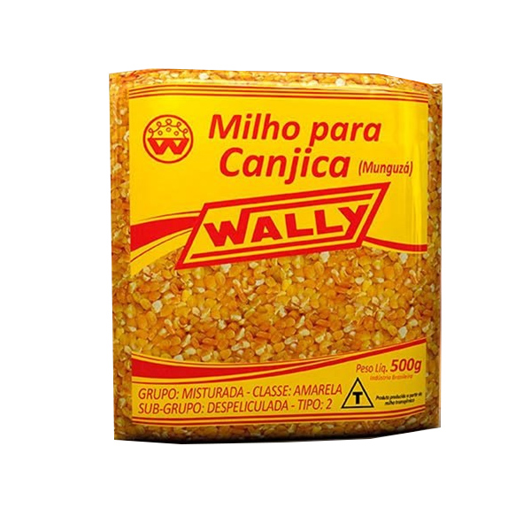 Milho Para Canjica (Munguzá) Wally Tipo 2 500g Milho Para Canjica (Munguzá) Wally Tipo 2 500g - Imagem 1
