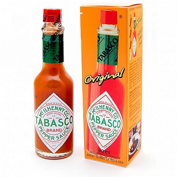 Moloh Molho de Pimenta Vermelha Tabasco Original McILHENNY 60ml - Imagem 1