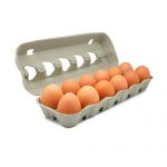 Ovos Vermelhos Granja Shiro Bandeja Com 12un