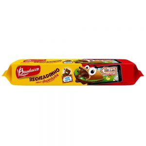 Biscoito Recheadinho Sabor Chocolate Bauducco 112g
