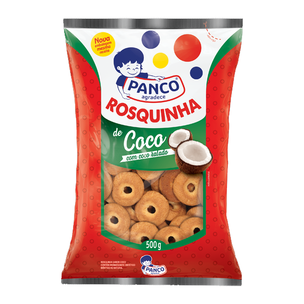 Rosquinha de Coco Panco 500g Rosquinha de Coco Panco 500g - Imagem 1