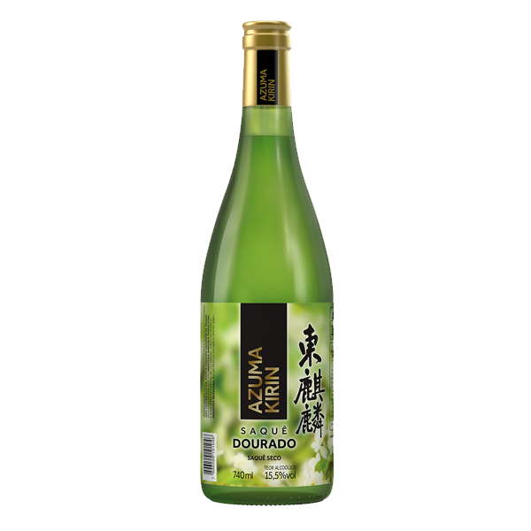 Saque Dourado Azuma Kirin 740ml Saquê Seco Azuma Kirin Soft 740ml - Imagem 1