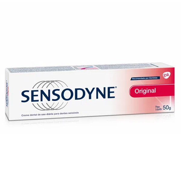 Sensodyne OG Creme Dental Sensodyne Original 50g - Imagem 1