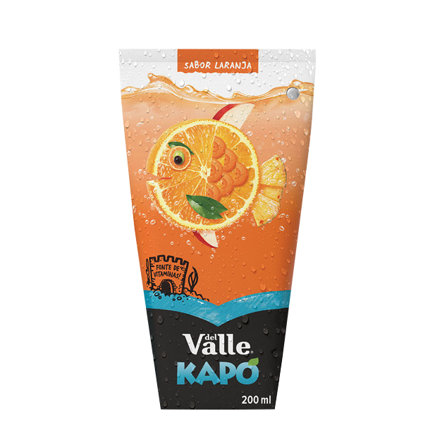 Suco Del Valle Kapo Laranja 200ml Suco Del Valle Kapo Laranja 200ml - Imagem 1