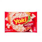 Pipoca Para Micro-Ondas Yoki Natural com Sal 100g