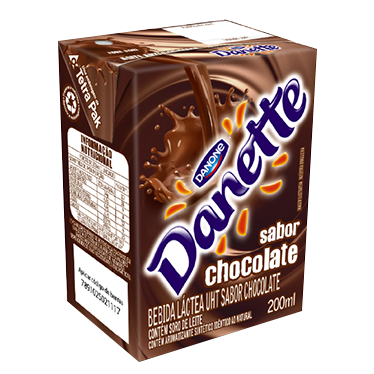 Bebida Láctea Chocolate Danette 200ml Bebida Láctea Chocolate Danette 200ml - Imagem 1