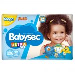 Fralda Babysec Ultra Sec Galinha Pintadinha XXG 30Un