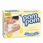 Sabonete Em Barra Infantil Pom Pom Glicerinado 70g