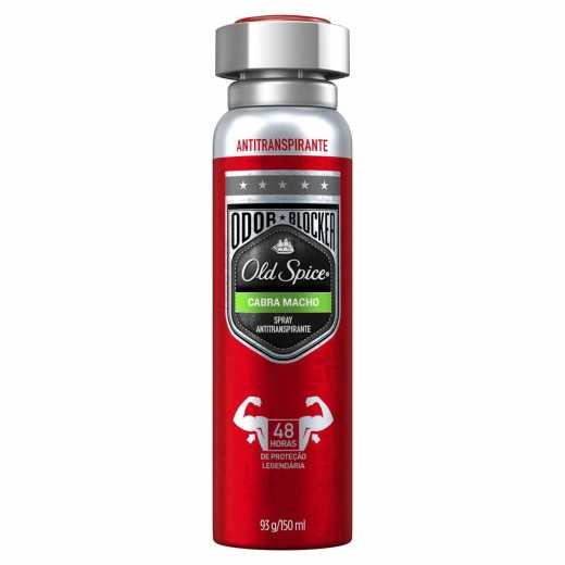 old spice cabra macho Desodorante Aerosol Old Spice Cabra Macho Masculino 150ml/93g - Imagem 1