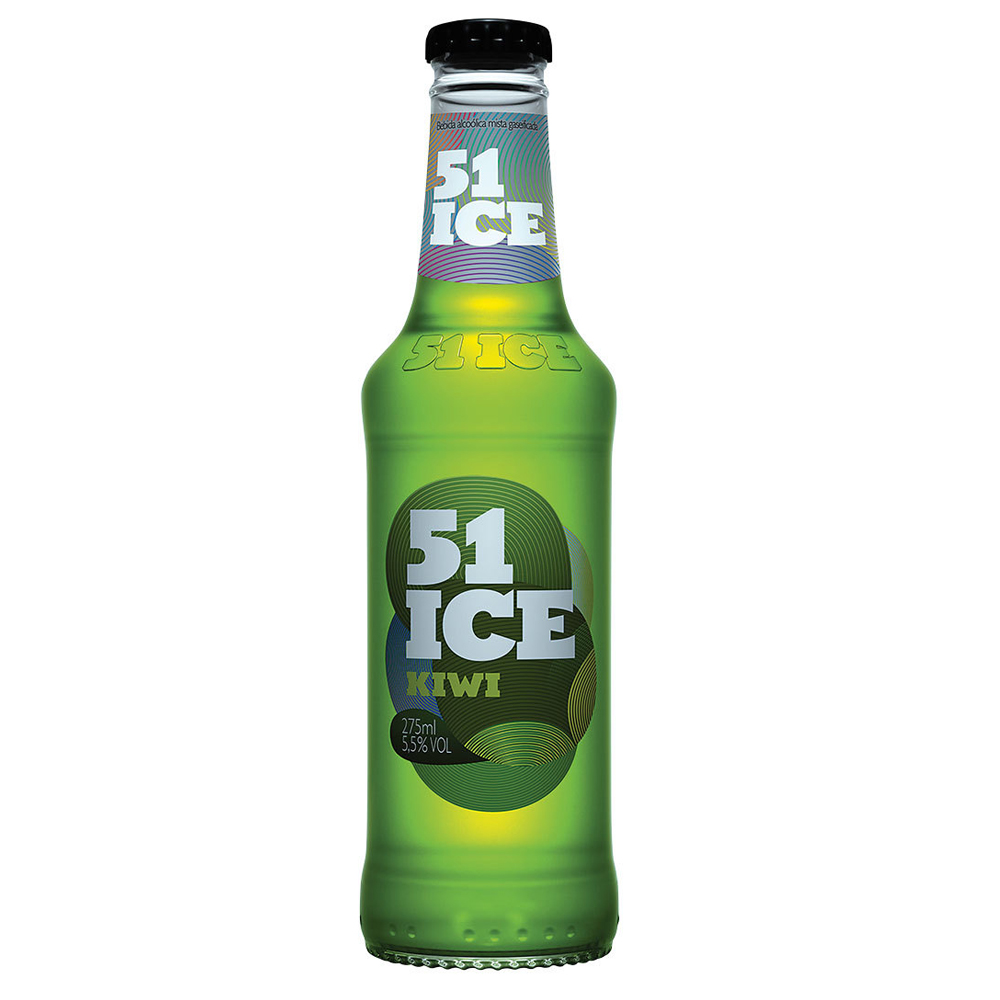 Kiwi Ice Bebida Alcoólica Mista 51 Ice Kiwi 275ml - Imagem 1