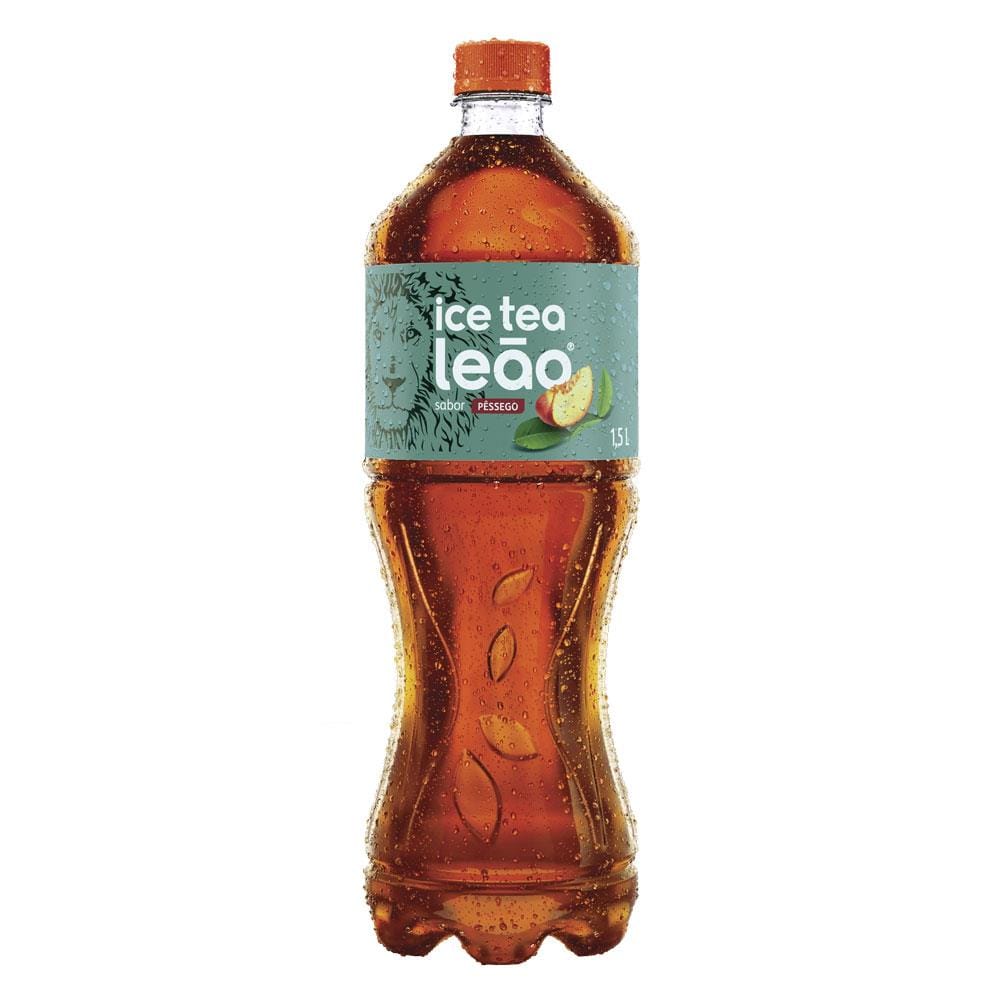 20181112_16974 Chá Matte Ice Tea Leão Pêssego Pet 1,5 Litros - Imagem 1