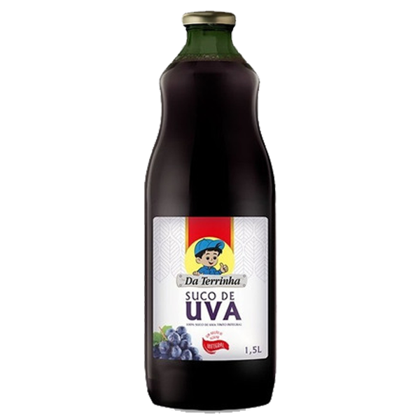 Suco de Uva da Terrinha Suco de Uva Integral Da Terrinha 1,5l - Imagem 1