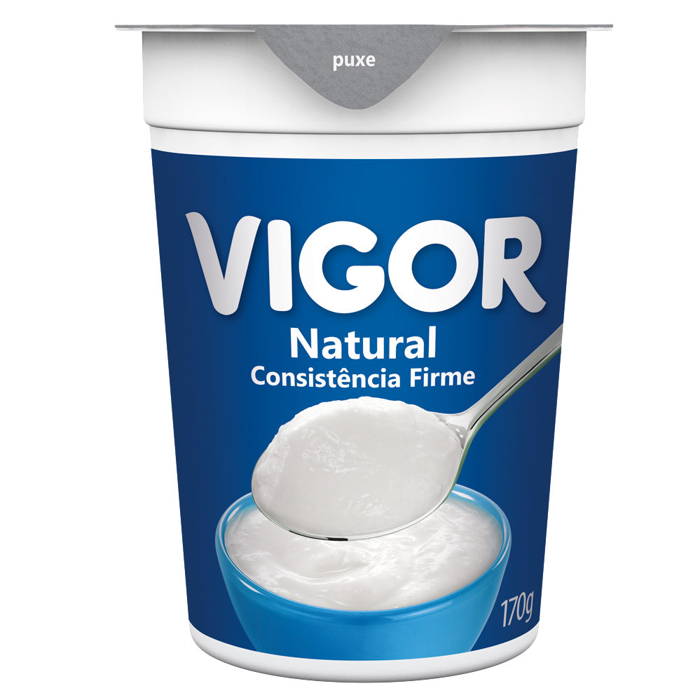 Iogurte Natural Vigor Iogurte Natural Vigor Consistência Firme 150g - Imagem 1