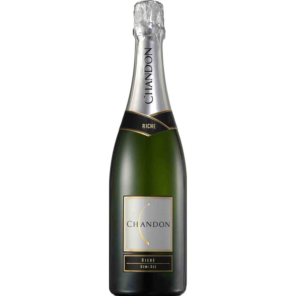 Chandon Riche Demi-Sec Espumante Natural Branco Chandon Riche Demi-Sec 750ml - Imagem 1