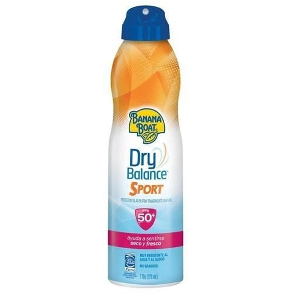 Dry Balance Sport Banana Boat Protetor Solar em Spray Dry Balance 50Fps Sport Banana Boat 170g - Imagem 1