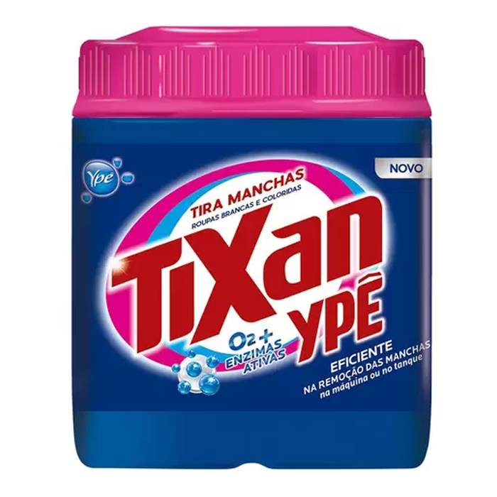 Tira Manchas em Pó Tixan Ypê Tira Manchas Tixan Ypê O2 + Enzimas Ativas 420g - Imagem 1