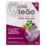 Chá Preto + Frutas Vermelhas Leão 25g