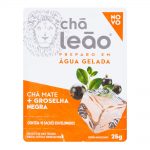 Chá Mate + Groselha Negra Leão 25g