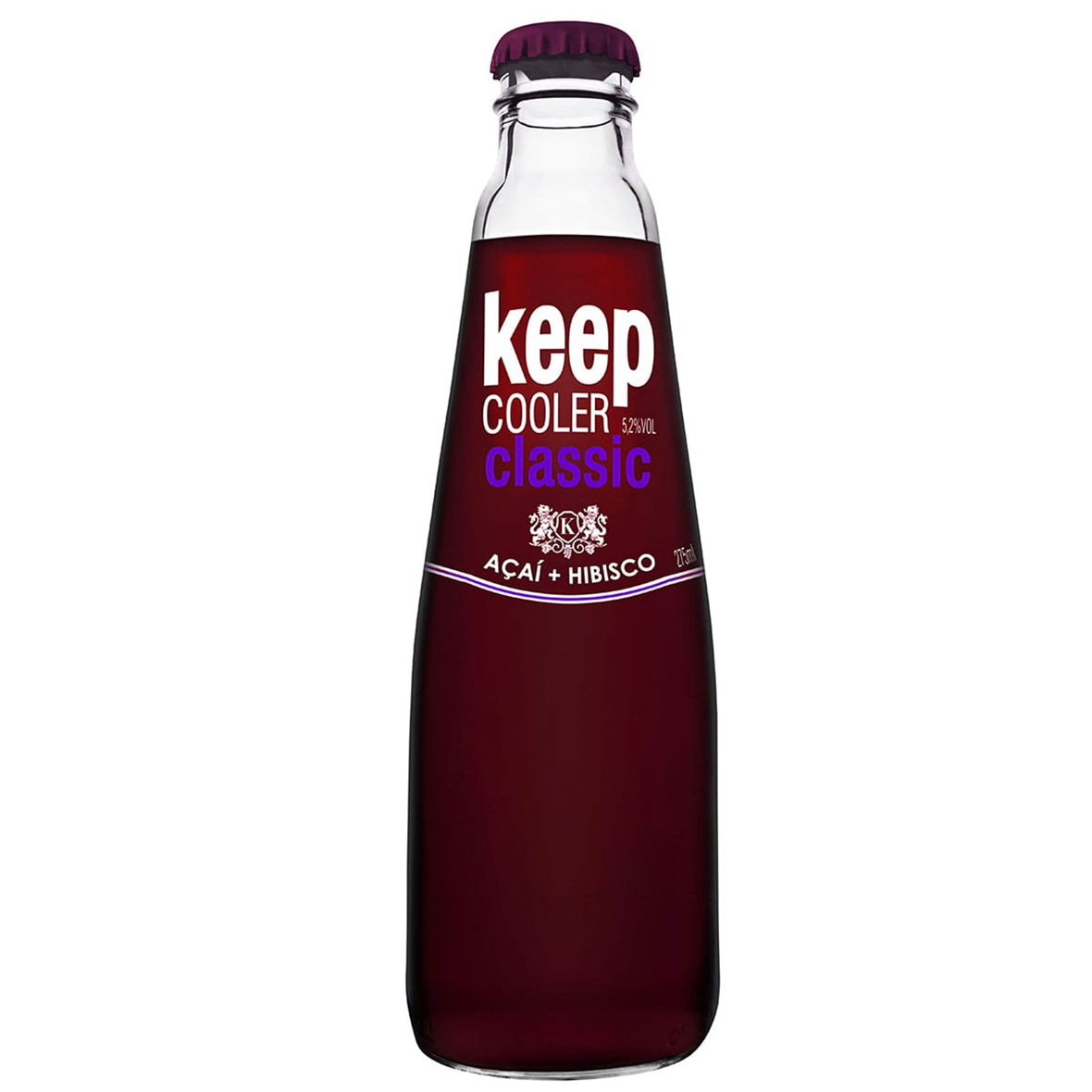 Keep Cooler Açai e Hibisco Cooler com Vinho Gaseificado Keep Cooler Classic Açaí e Hibisco 275ml - Imagem 1