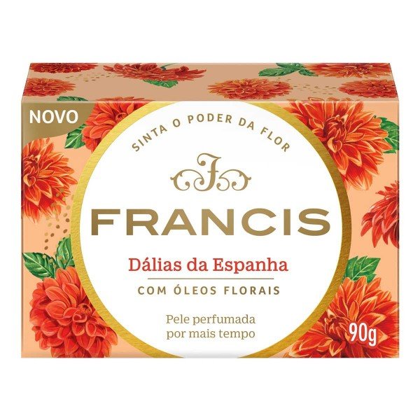 FRANCIS DÁLIA DA ESPANHA 90G Sabonete Francis Dálias da Espanha 90g - Imagem 1