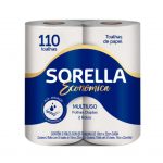 Papel Toalha Sorella Econômica  Multiuso com 2 Rolos