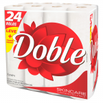 Papel Higiênico Doble Folha Dupla com 24 Rolos