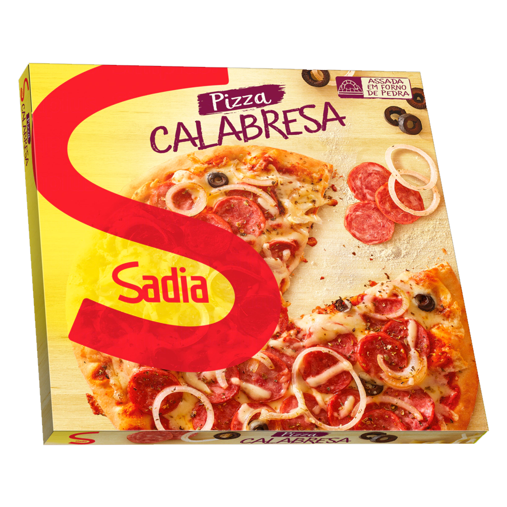 Pizza Sadia Calabresa 460g Pizza Congelada Sadia Calabresa 460g - Imagem 1