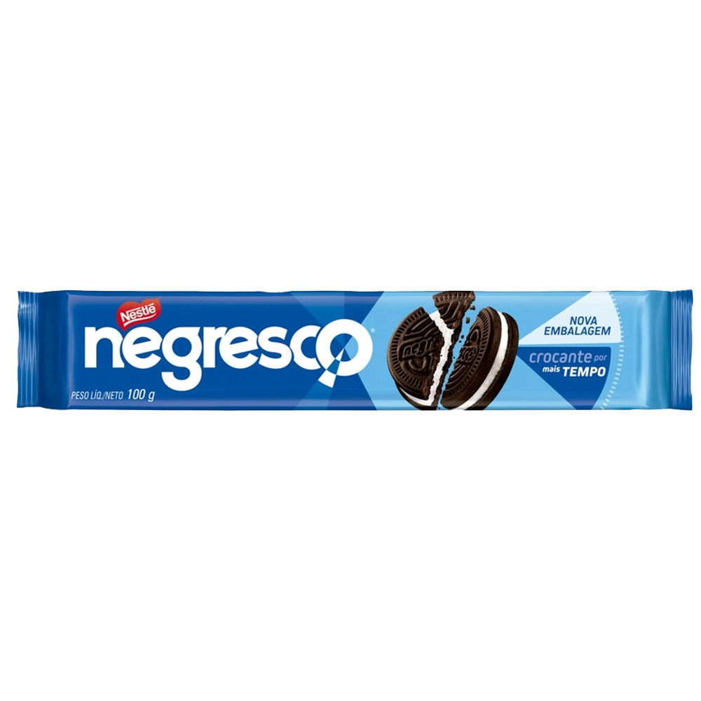 Negresco 100g Biscoito Recheado Nestlé Nesgresco 100g - Imagem 1