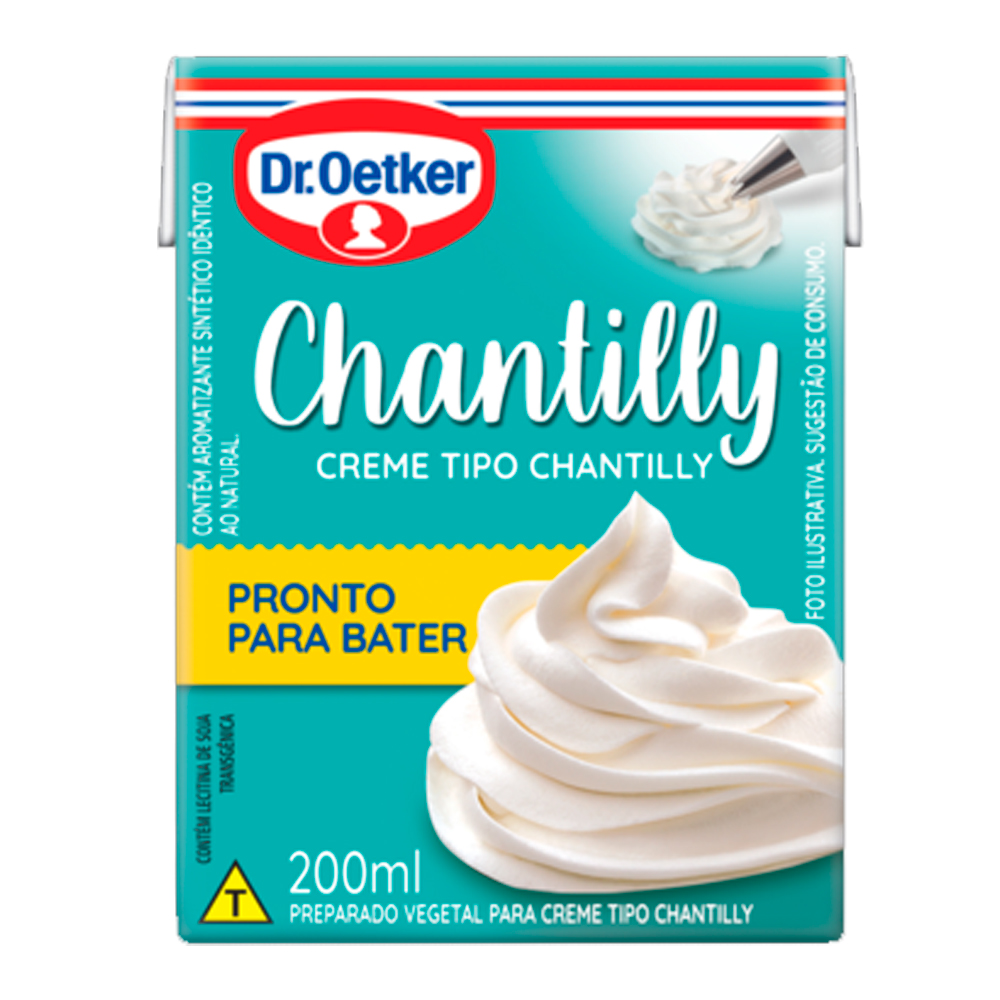 Chantilly Creme Tipo Chantilly Dr.Oetker 200ml - Imagem 1
