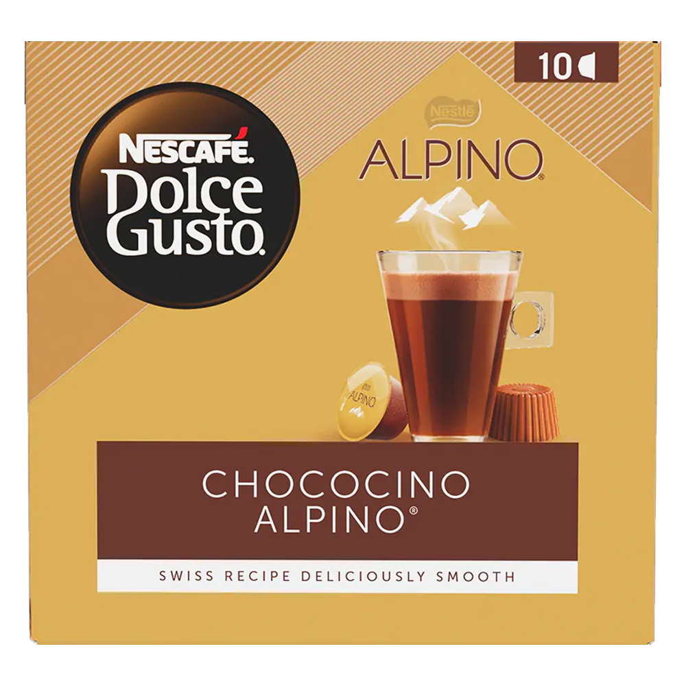 Dolce Gusto Alpino Com 10 Cápsulas de Café Nescafé Dolce Gusto Alpino 180g 10 cápsulas - Imagem 1