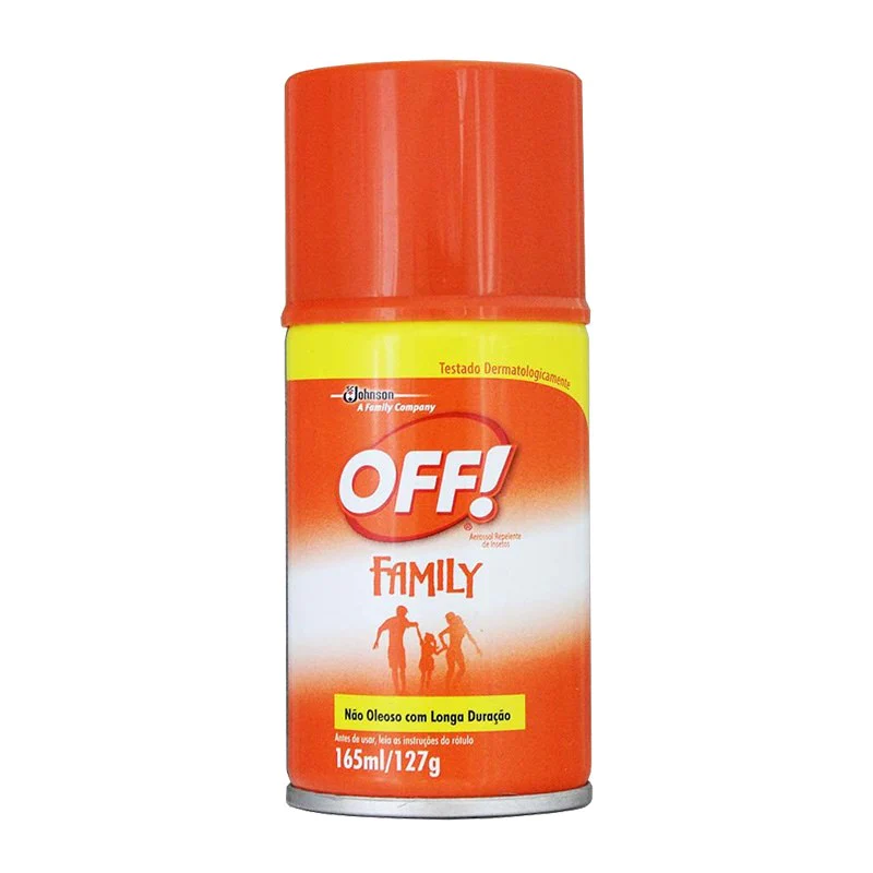 REPELENTEOFF165ML_1200x1200 Repelente Off Family Aerosol 165ml - Imagem 1