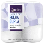 Toalhas De Papel Qualitá com 2 Rolos
