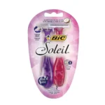 Aparelho de Barbear Bic Soleil Roxo 2 unidades