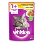 Ração Whiskas Frango ao Molho 85g