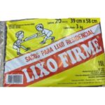 Saco de Lixo Firme 15L C/20Un