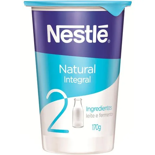 7891000072950 Iogurte Nestle Natural Integral 170g - Imagem 1