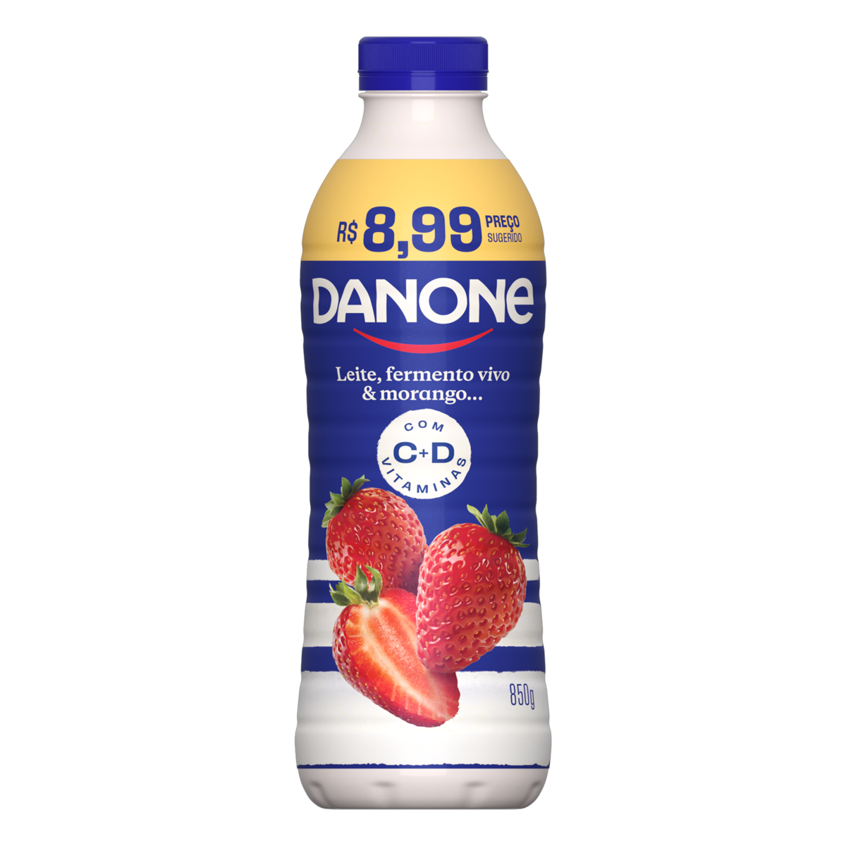 iogurte_morango_danone_garrafa_850g_a4f11e81-be93-4ee1-b8a6-b0bf57143166 Iogurte Danone Morango 850g - Imagem 1