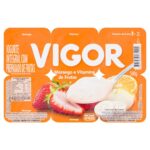 Bebida Láctea Vigor Morango E Vitaminas 480g